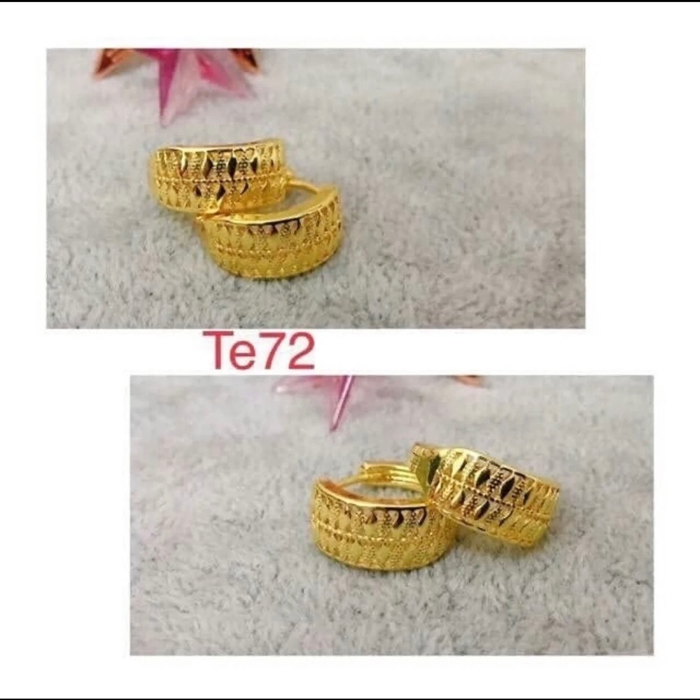 18K Thai Gold Plated Earrings